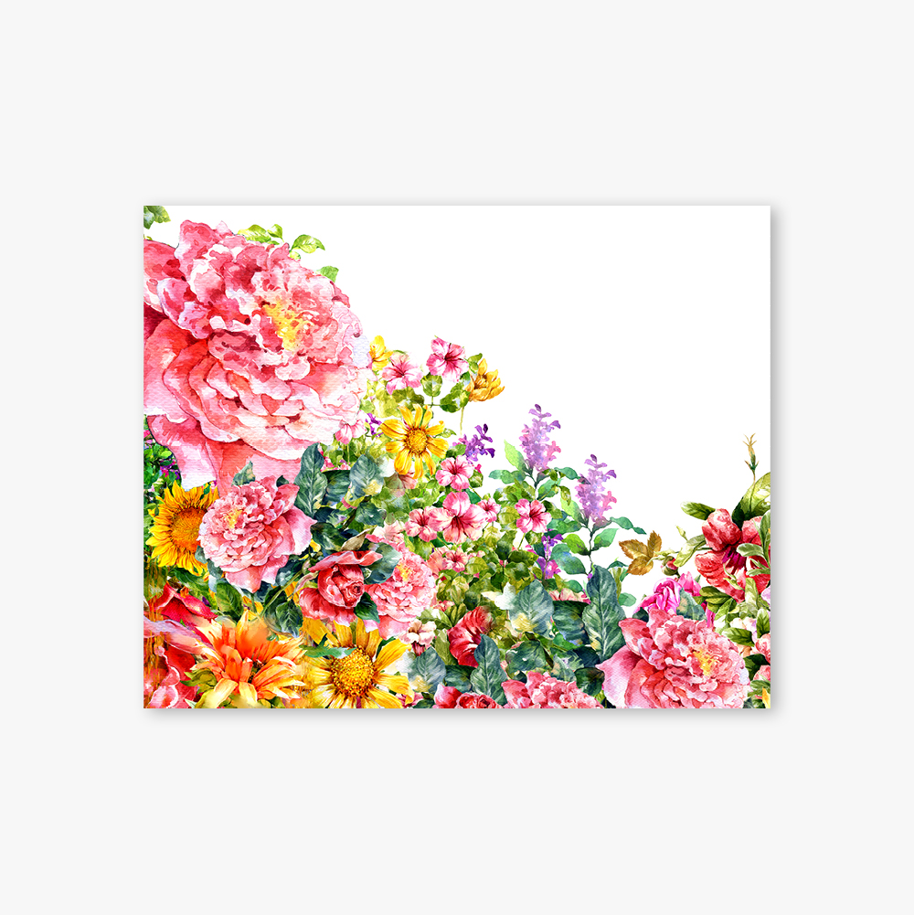 캔버스 꽃 디자인 액자 Flower Series 105